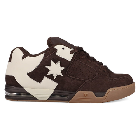 DC DC Command SE Shoes - Brown/White/Gum Brown/White/Gum 10 Mens Skate Shoes 6 to 18
