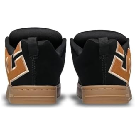 DC DC Men's Court Graffik Shoes - Black/Wheat Black/Wheat 10 Mens Skate Shoes 6 to 18