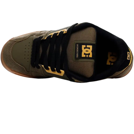 DC DC Men's Stag Shoes - Olive/Tan/Gum Olive/Tan/Gum 9 Mens Skate Shoes 6 to 18