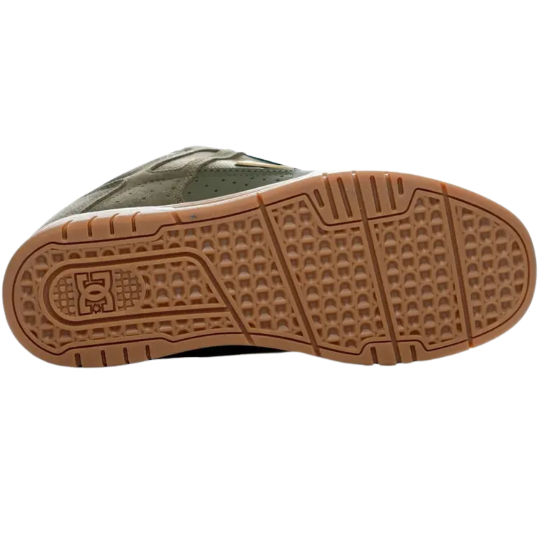 DC DC Men's Stag Shoes - Olive/Tan/Gum Olive/Tan/Gum 9 Mens Skate Shoes 6 to 18