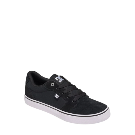 DC DC Men's Anvil Shoes - Black/White/Black Black/White/Black 8.5 Mens Skate Shoes 6 to 18