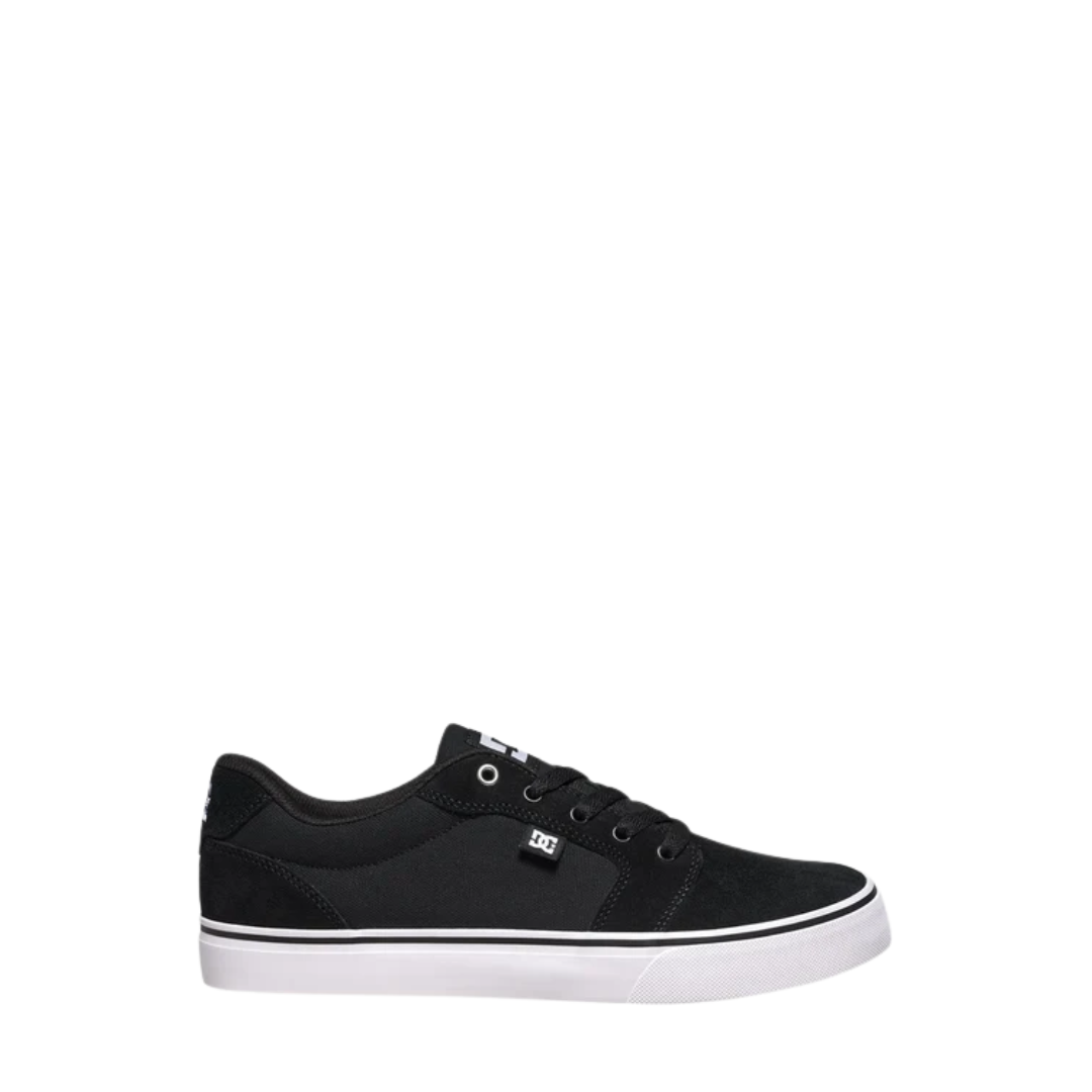 DC DC Men's Anvil Shoes - Black/White/Black Black/White/Black 8.5 Mens Skate Shoes 6 to 18