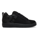 DC DC Youth Court Graffik Shoes - Black/Black Black/Black 11.5 Youth Boys Skate Shoes 5T to 13T and 1 to 7 US Size