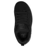 DC DC Youth Court Graffik Shoes - Black/Black Black/Black 11.5 Youth Boys Skate Shoes 5T to 13T and 1 to 7 US Size