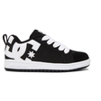 DC DC Youth Court Graffik Shoes - Black/White Black/White 10.5 Youth Boys Skate Shoes 5T to 13T and 1 to 7 US Size