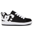 DC DC Youth Court Graffik Shoes - Black/White Black/White 10.5 Youth Boys Skate Shoes 5T to 13T and 1 to 7 US Size