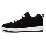 DC DC Youth Court Graffik Shoes - Black/White Black/White 10.5 Youth Boys Skate Shoes 5T to 13T and 1 to 7 US Size