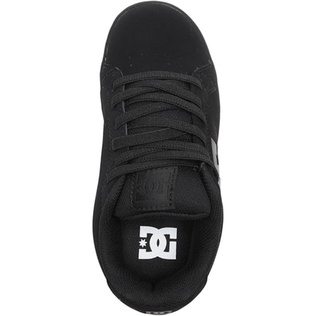 DC DC Youth Gaveler Elastic Shoes - Black Black 11 Youth Boys Skate Shoes 5T to 13T and 1 to 7 US Size