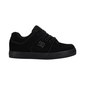 DC DC Youth Pure  Shoes - Black/Pirate Black Black/Pirate Black 10.5 Youth Boys Skate Shoes 5T to 13T and 1 to 7 US Size