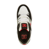 DC DC Youth Pure  Shoes - White/Black/Red White/Black/Red 11 Youth Boys Skate Shoes 5T to 13T and 1 to 7 US Size