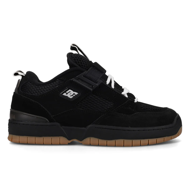DC DC Men's JS 1  Shoes - Black/Gum Black/Gum 9 Mens Skate Shoes 6 to 18