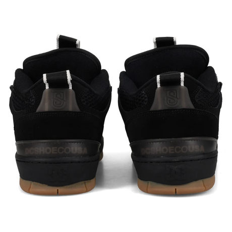 DC DC Men's JS 1  Shoes - Black/Gum Black/Gum 9 Mens Skate Shoes 6 to 18