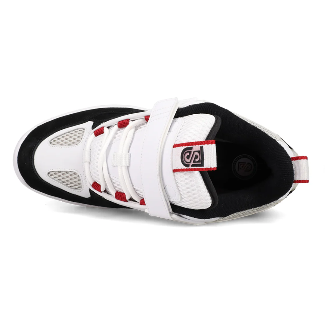 DC DC Men's JS 1 Shoes - Black/White/Red Black/White/Red 9 Mens Skate Shoes 6 to 18