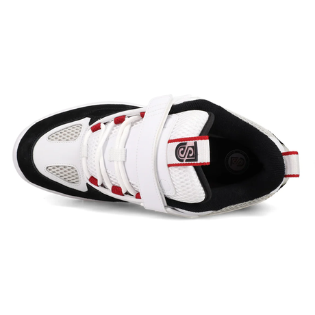 DC DC Men's JS 1 Shoes - Black/White/Red Black/White/Red 9 Mens Skate Shoes 6 to 18