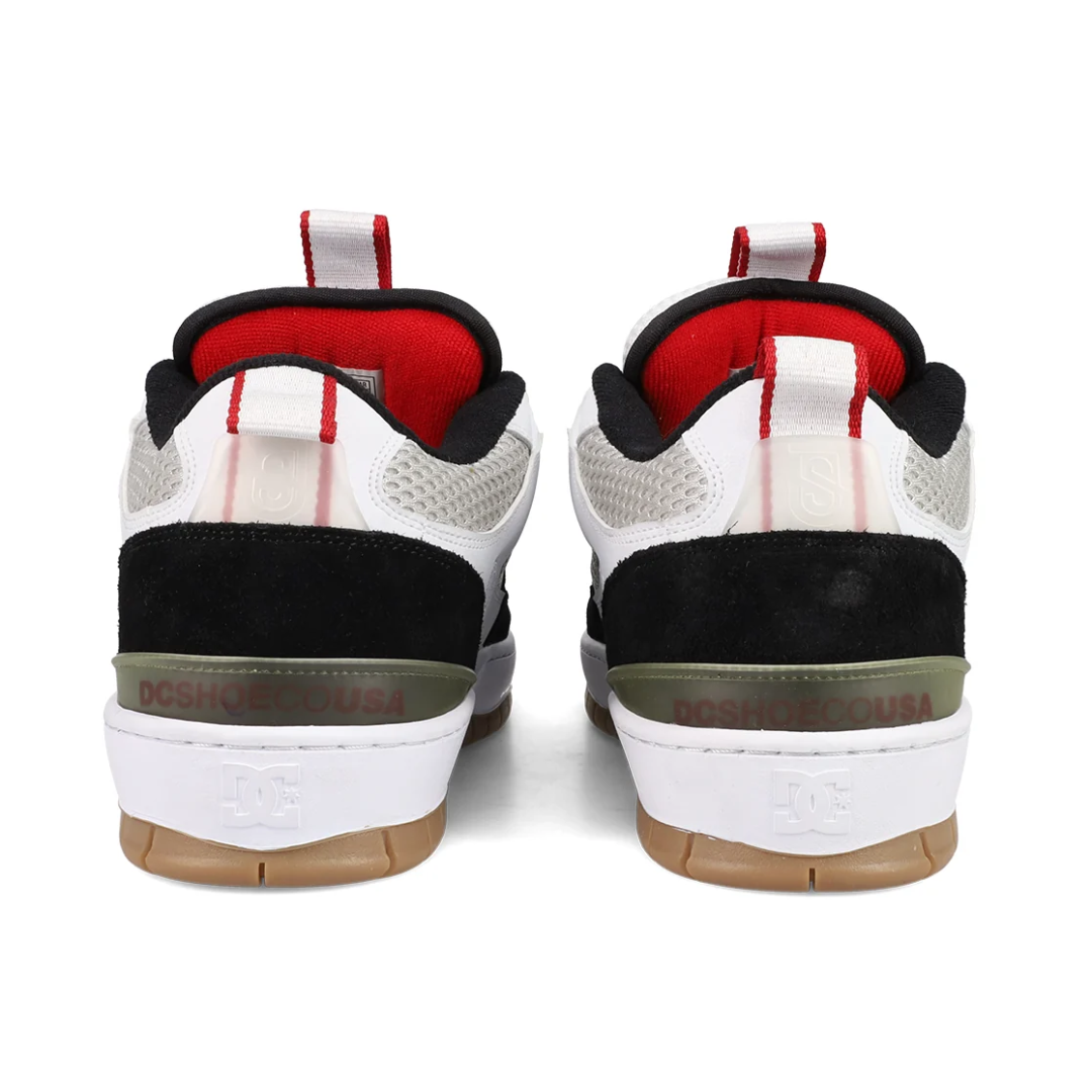DC DC Men's JS 1 Shoes - Black/White/Red Black/White/Red 9 Mens Skate Shoes 6 to 18