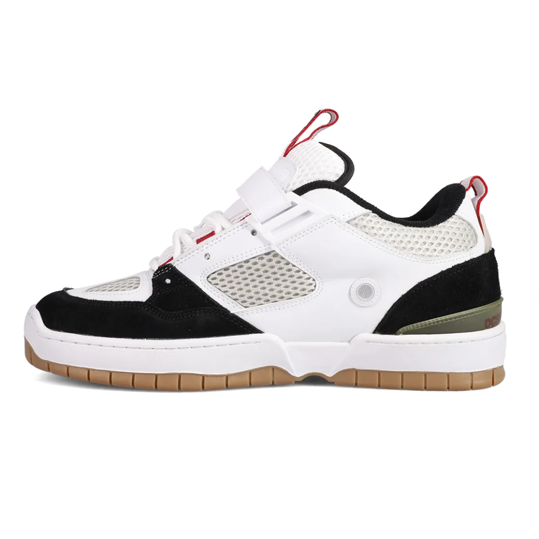 DC DC Men's JS 1 Shoes - Black/White/Red Black/White/Red 9 Mens Skate Shoes 6 to 18