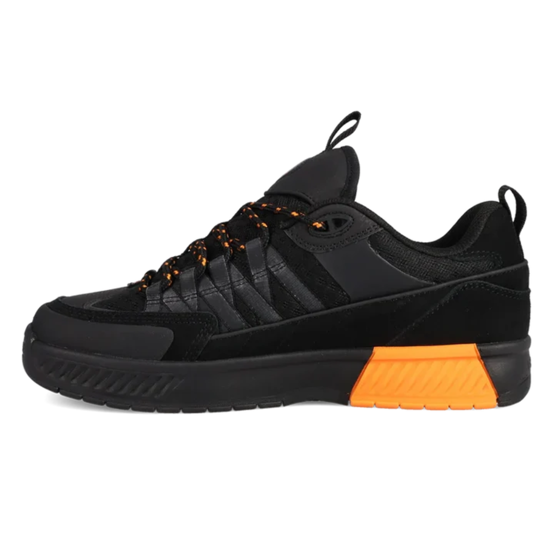 DC DC Men's Lucien Shoes - Black/Orange Black/Orange 9 Mens Skate Shoes 6 to 18