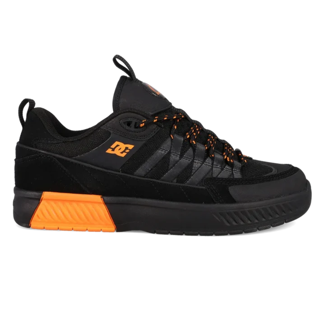 DC DC Men's Lucien Shoes - Black/Orange Black/Orange 9 Mens Skate Shoes 6 to 18