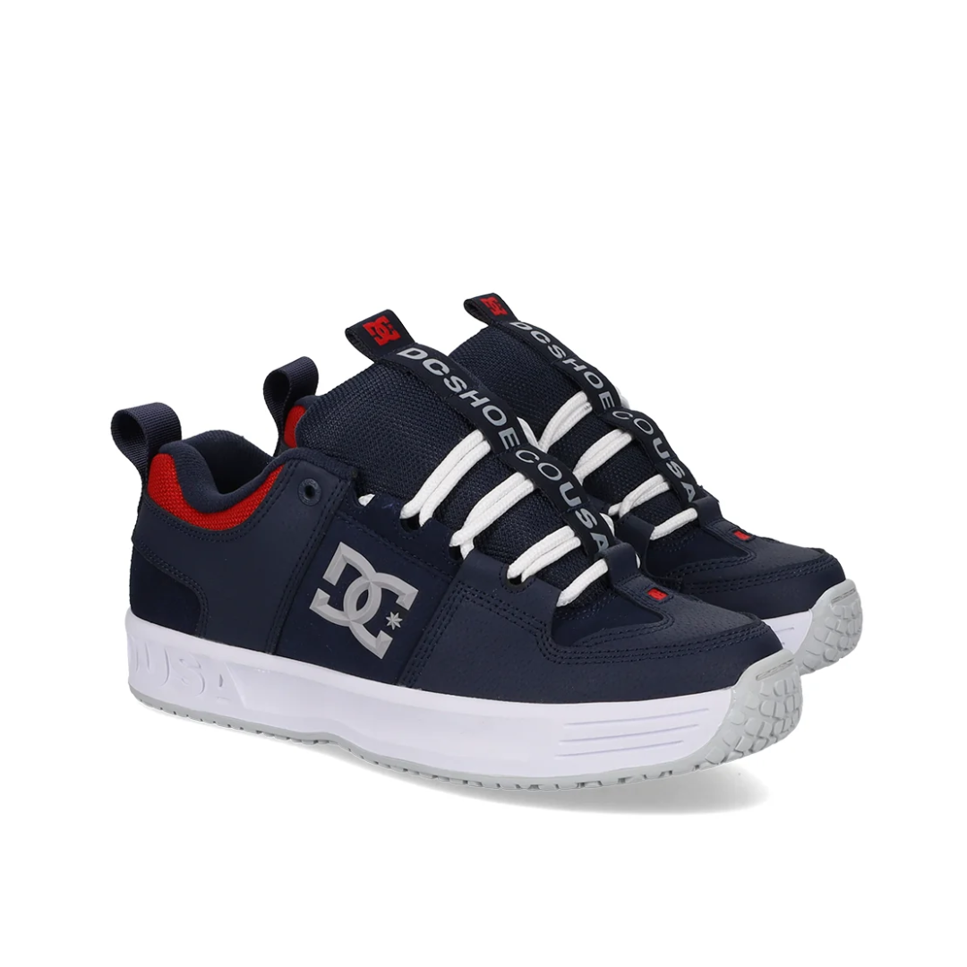 DC DC Men's Lynx OG Shoes - Navy/Red Navy/Red 9 Mens Skate Shoes 6 to 18
