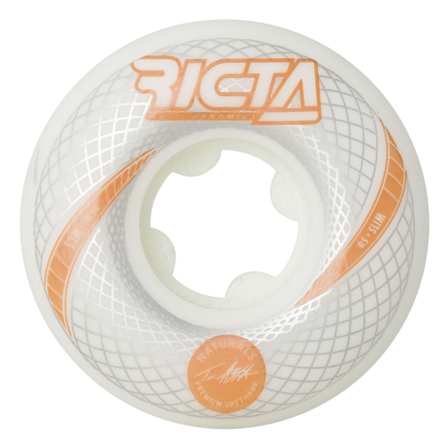 Slime Balls Ricta Wheels Asta Vortex White 52mm Skateboard Wheels