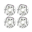 RipnDip Rip N Dip Wheels Lord Nerm White 50mm Skateboard Wheels