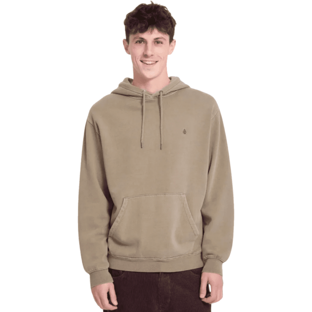 Volcom Volcom Men's Single Stone PW Pullover - Ether Ether S Mens Pullover Hoodies