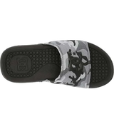 DC DC Youth Bolsa Sandals - Grey Camo Grey Camo 11 Youth Boys Slip on Sandals 5T to 13T and 1 to 7 US Size