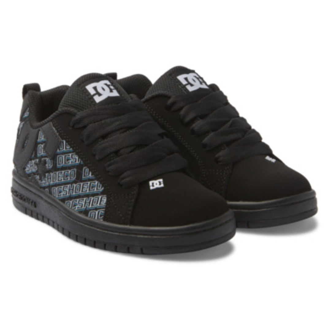 DC DC Youth Court Graffik Shoes - Pixel Pixel 11 Youth Boys Skate Shoes 5T to 13T and 1 to 7 US Size
