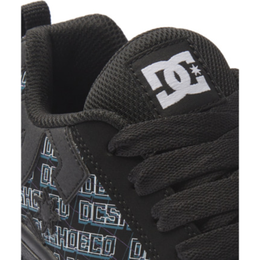 DC DC Youth Court Graffik Shoes - Pixel Pixel 11 Youth Boys Skate Shoes 5T to 13T and 1 to 7 US Size