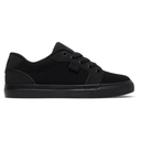 DC DC Youth Anvil Shoes - Black/Black Black/Black 11 Youth Boys Skate Shoes 5T to 13T and 1 to 7 US Size