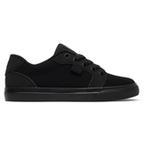 DC DC Youth Anvil Shoes - Black/Black Black/Black 11 Youth Boys Skate Shoes 5T to 13T and 1 to 7 US Size
