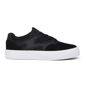 DC DC Youth Kalis Vulc (BB2) Shoes - Black/Black/White Black/Black/White 13 Youth Boys Skate Shoes 5T to 13T and 1 to 7 US Size