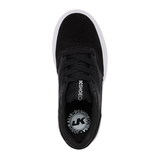 DC DC Youth Kalis Vulc (BB2) Shoes - Black/Black/White Black/Black/White 13 Youth Boys Skate Shoes 5T to 13T and 1 to 7 US Size