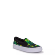 DC DC Youth Trase Slip (LMC) Shoes - Lime Green Camo Lime Green Camo 13 Youth Boys Skate Shoes 5T to 13T and 1 to 7 US Size