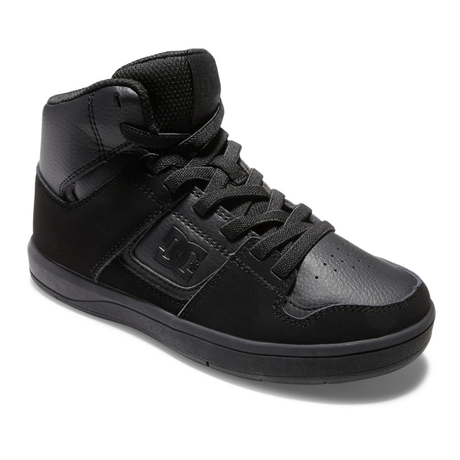 DC DC Youth Cure Shoes - Black/Black/Black Black/Black/Black 4 Youth Boys Skate Shoes 5T to 13T and 1 to 7 US Size