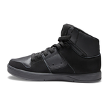 DC DC Youth Cure Shoes - Black/Black/Black Black/Black/Black 4 Youth Boys Skate Shoes 5T to 13T and 1 to 7 US Size