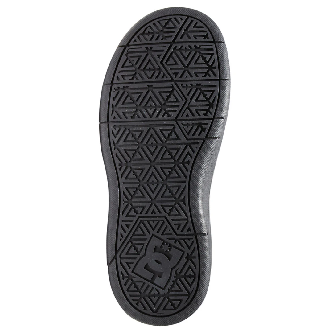 DC DC Youth Cure Shoes - Black/Black/Black Black/Black/Black 4 Youth Boys Skate Shoes 5T to 13T and 1 to 7 US Size