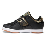 DC DC Youth Cure Shoes - Black/Camo Black/Camo 4 Youth Boys Skate Shoes 5T to 13T and 1 to 7 US Size