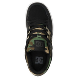 DC DC Youth Cure Shoes - Black/Camo Black/Camo 4 Youth Boys Skate Shoes 5T to 13T and 1 to 7 US Size