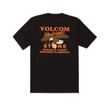 Volcom Volcom Men's Stone Talon Workwear SS Tee - Black Black M Mens T-Shirts