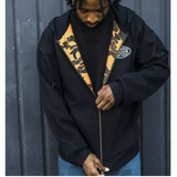 Volcom Volcom Men's On The Hunt Workwear Zip Hoodie - Antique Black Antique Black M Mens Full Zip Hoodies