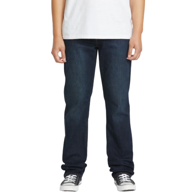 Volcom Volcom Men's Solver Denim - New Vintage Blue New Vintage Blue 32 Mens Jeans