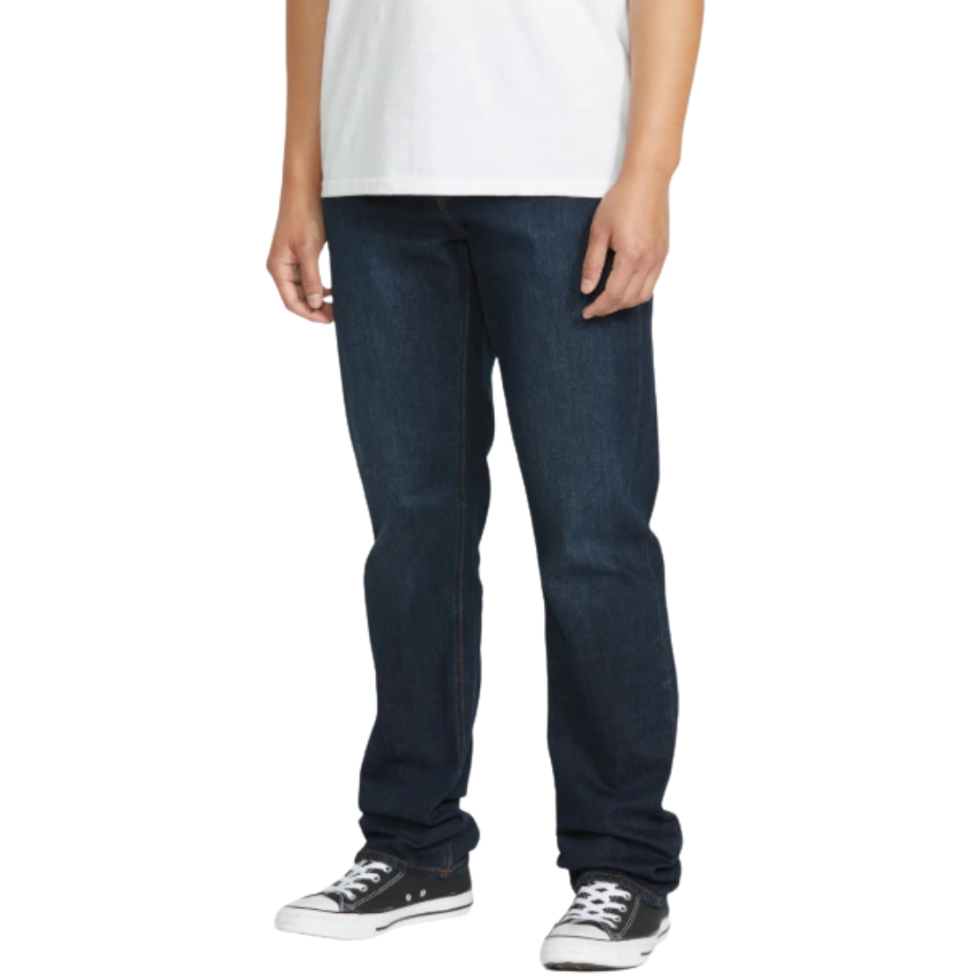 Volcom Volcom Men's Solver Denim - New Vintage Blue New Vintage Blue 32 Mens Jeans