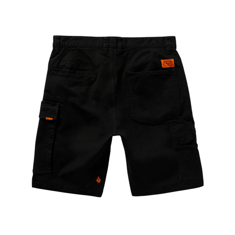 Volcom Volcom Men's Caliper II Relaxed Work Short - Black Black 30 Mens Casual Shorts