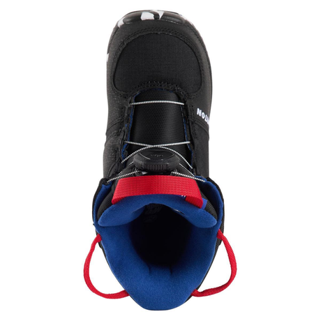 Burton Burton Kids' Kids' Grom BOA® Snowboard Boots Boots - Black Black 11C Youth Boys Snowboard Boots 7T to 13T and 1 to 6 US size