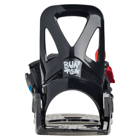 Burton Burton Kids' Kids' Grom Disc Snowboard Bindings Bindings - Black Black M Youth Boys Snowboard Bindings