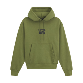 Vans Vans Men's Stretch Logo Pullover - Green Balsam Green Balsam M Mens Pullover Hoodies