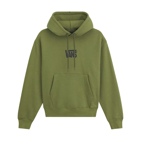 Vans Vans Men's Stretch Logo Pullover - Green Balsam Green Balsam M Mens Pullover Hoodies