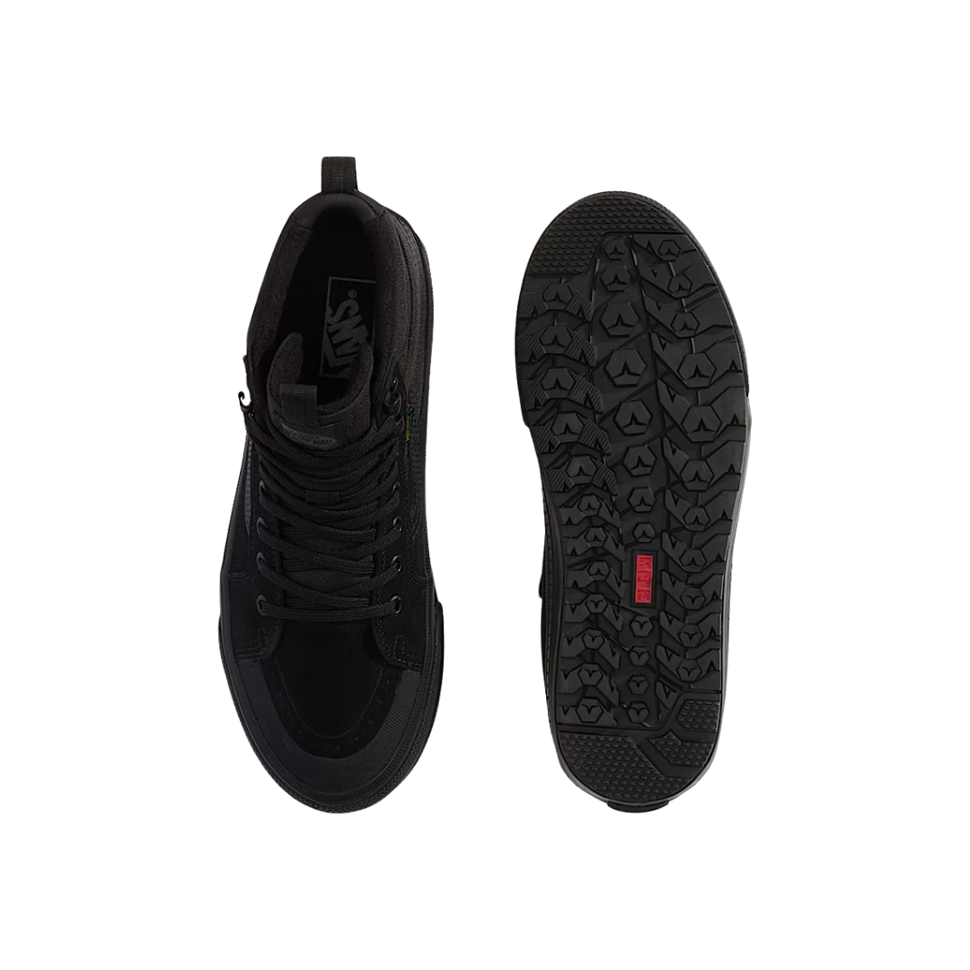 Vans Vans Unisex Sk8-HI Waterproof Insulated - Black/Black Black/Black 9/10.5 Unisex Skate Shoes 6 to 18