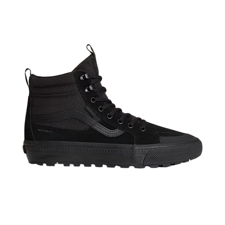 Vans Vans Unisex Sk8-HI Waterproof Insulated - Black/Black Black/Black 9/10.5 Unisex Skate Shoes 6 to 18